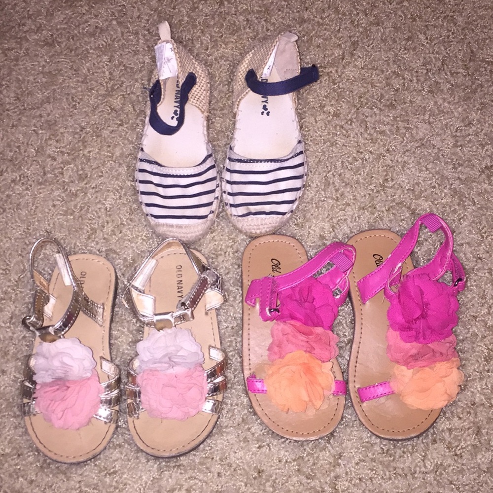 3 Pair Old Navy Shoes